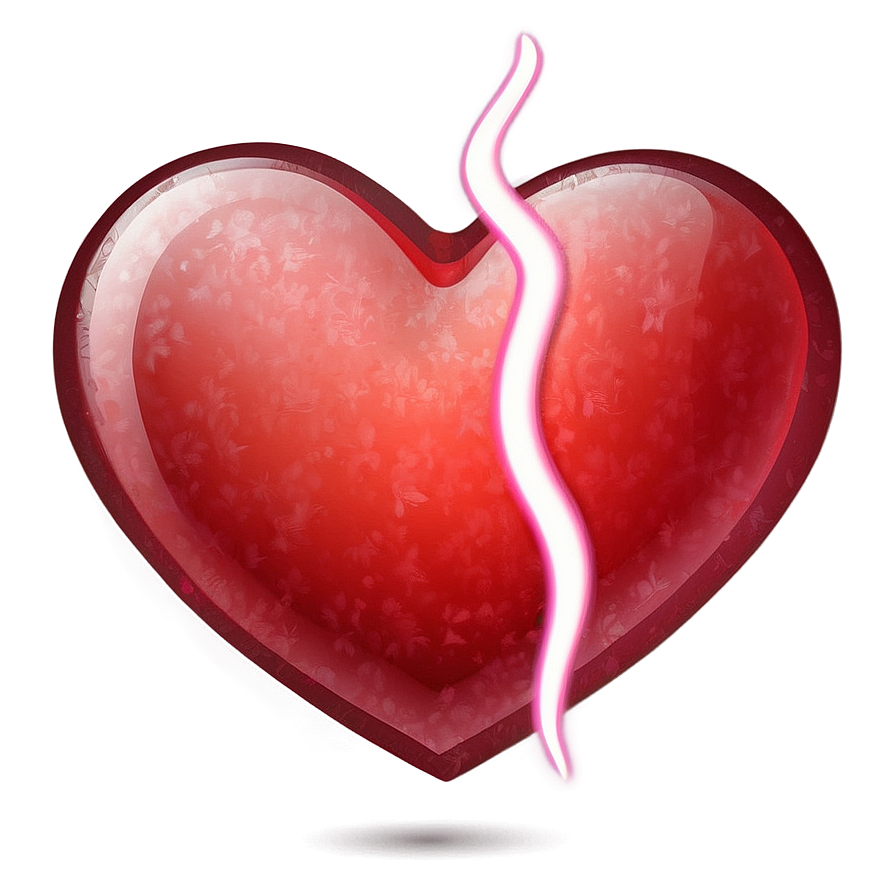 Romantic Red Heart Emoji Png Gil