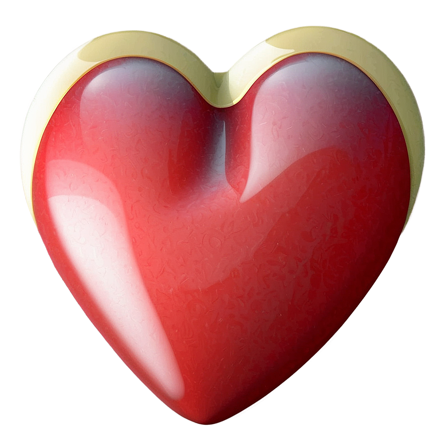 Romantic Red Heart Emoji Png Hlb37