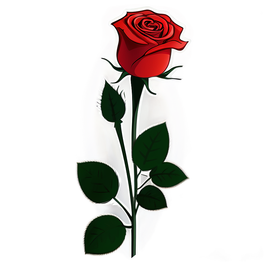 Romantic Rose Clipart Png Vug