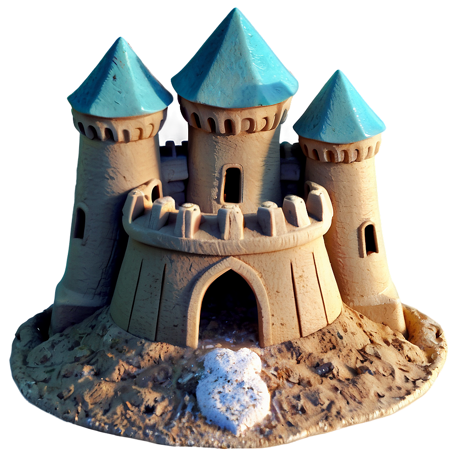 Romantic Sandcastle Png 06212024