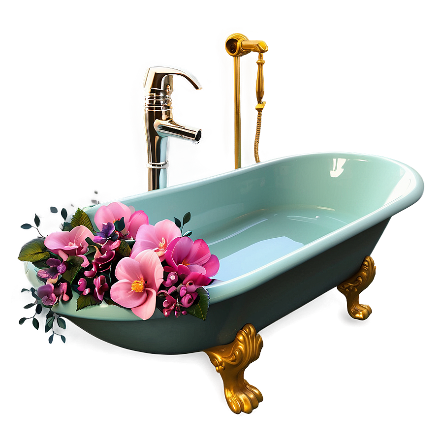 Romantic Slipper Bathtub Png 60