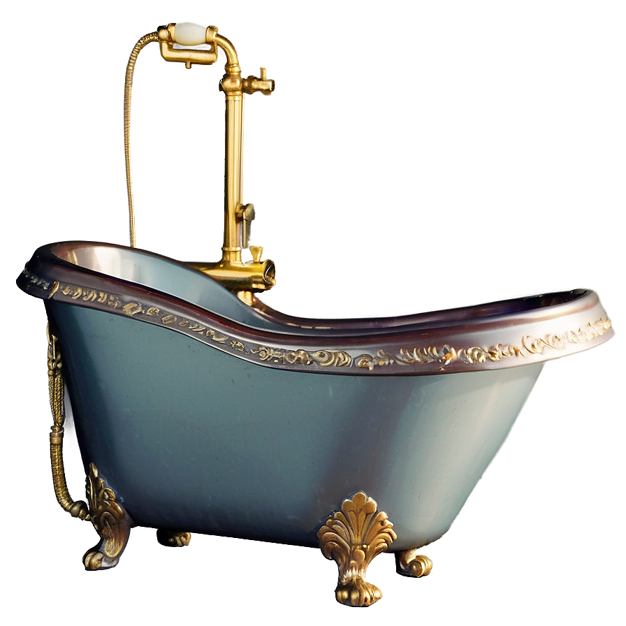 Romantic Slipper Bathtub Png Buk