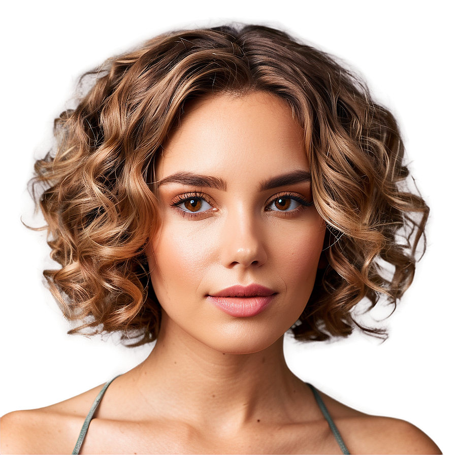 Romantic Wavy Hairdo Png 06272024