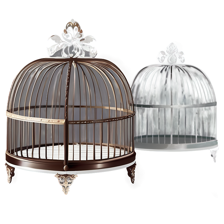 Romantic Wedding Cage Png Bwa