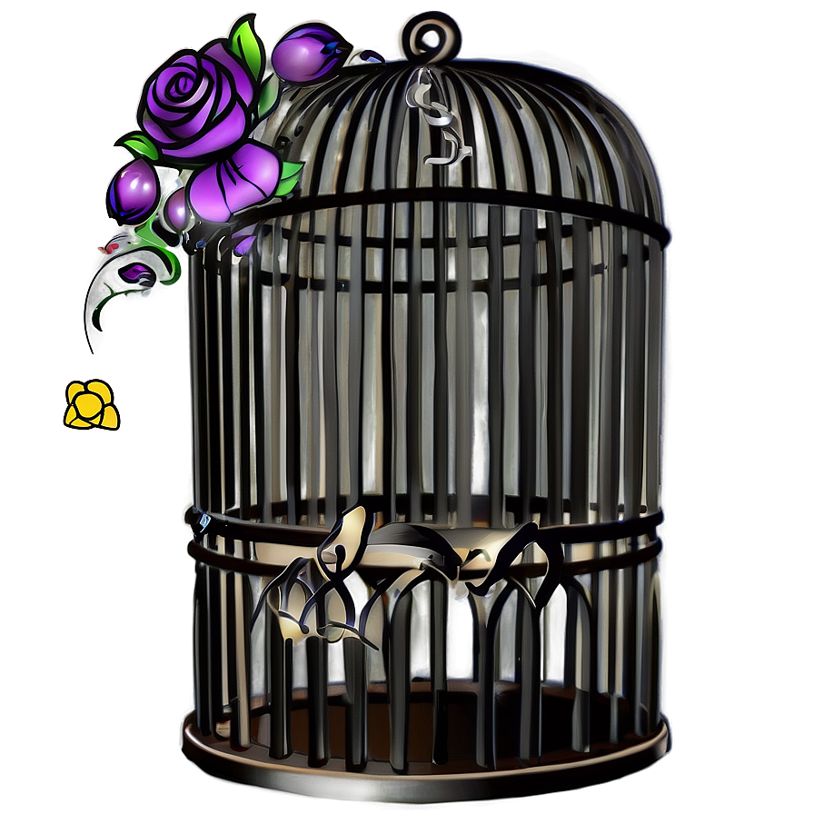 Romantic Wedding Cage Png Hdf78