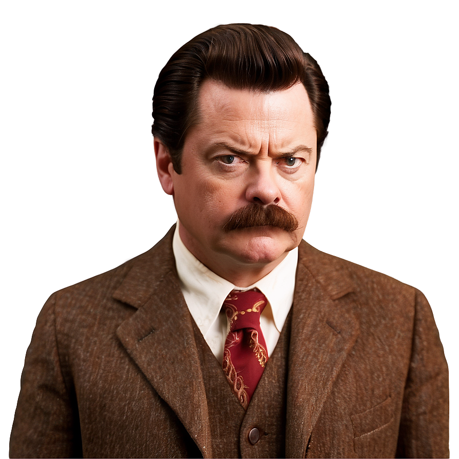 Ron Swanson Avatar Png Oqg