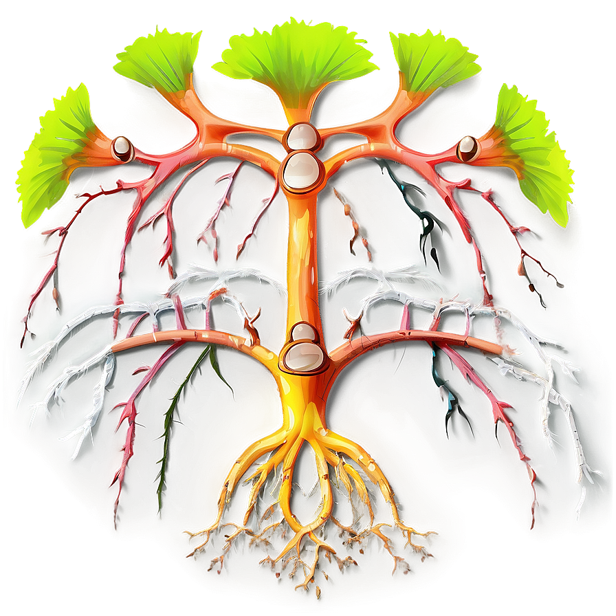 Root System Illustration Png Kci