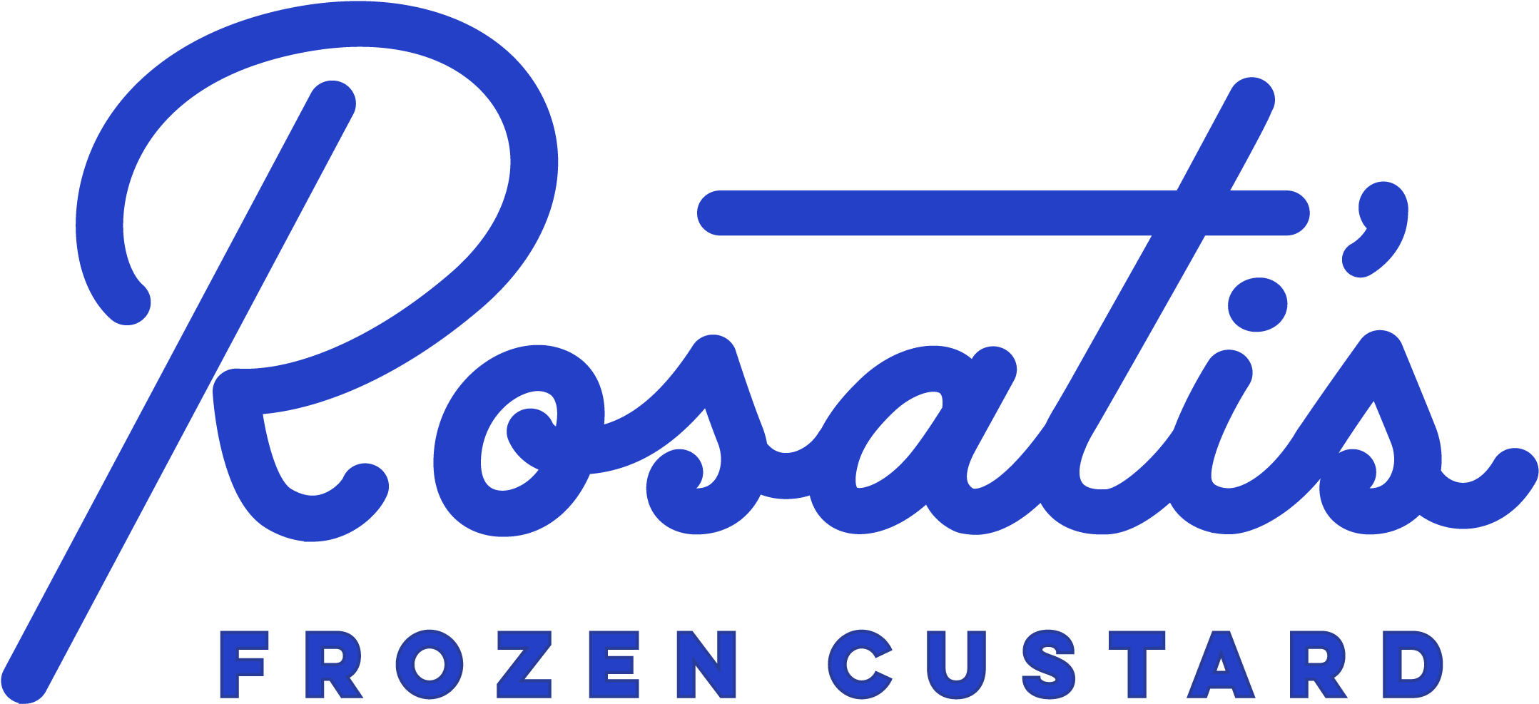 Rosatis Frozen Custard Logo