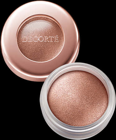 Rose Gold Eyeshadow Pot Decorte