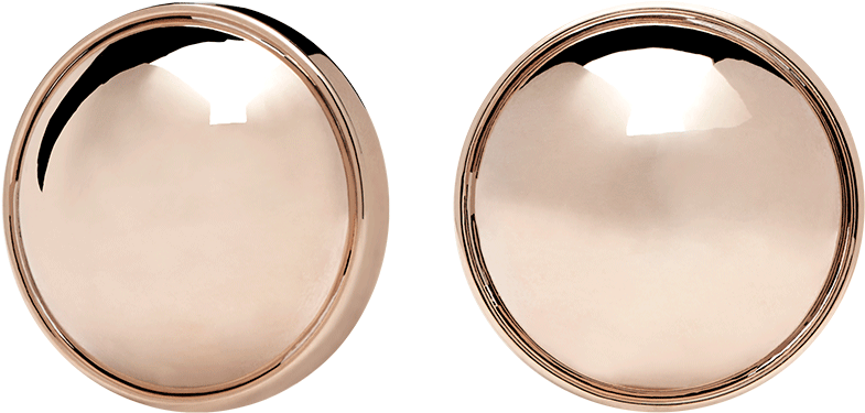 Rose Gold Hoop Earrings