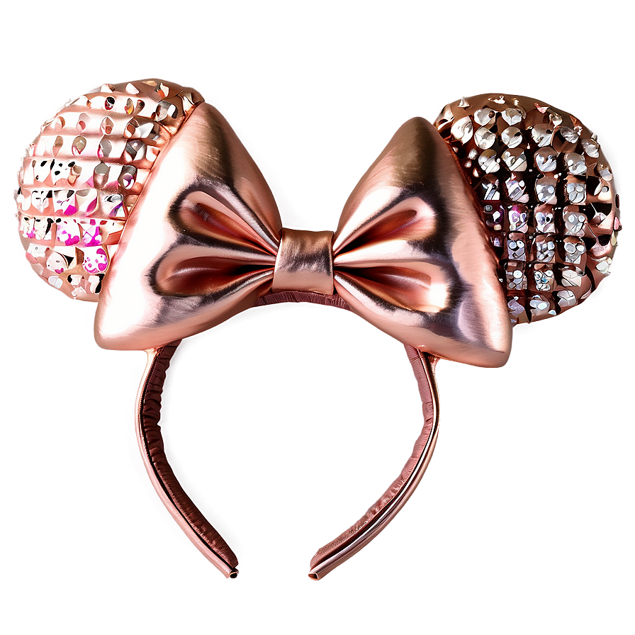 Rose Gold Minnie Mouse Ears Png Sjd95