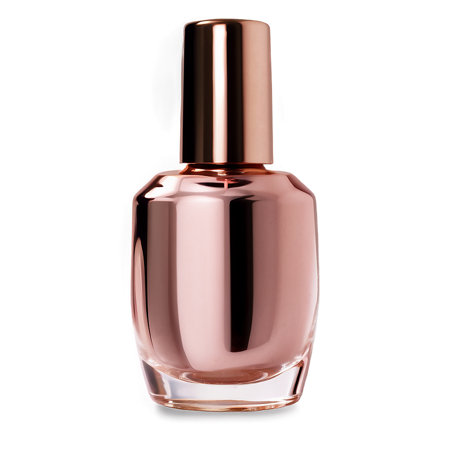 Rose Gold Nail Polish Bottle Png 15