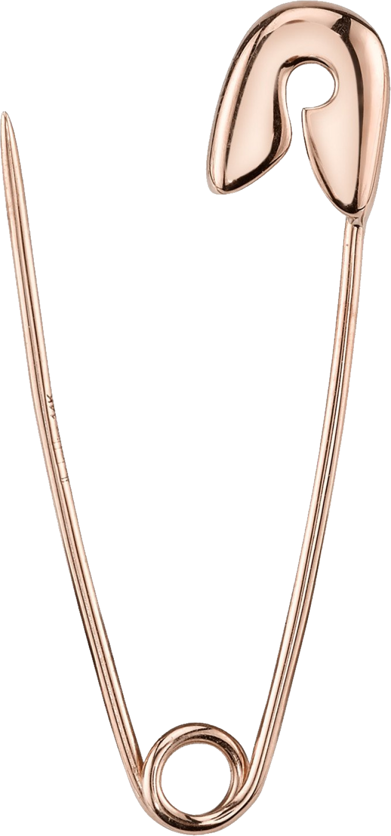 Rose Gold Safety Pin