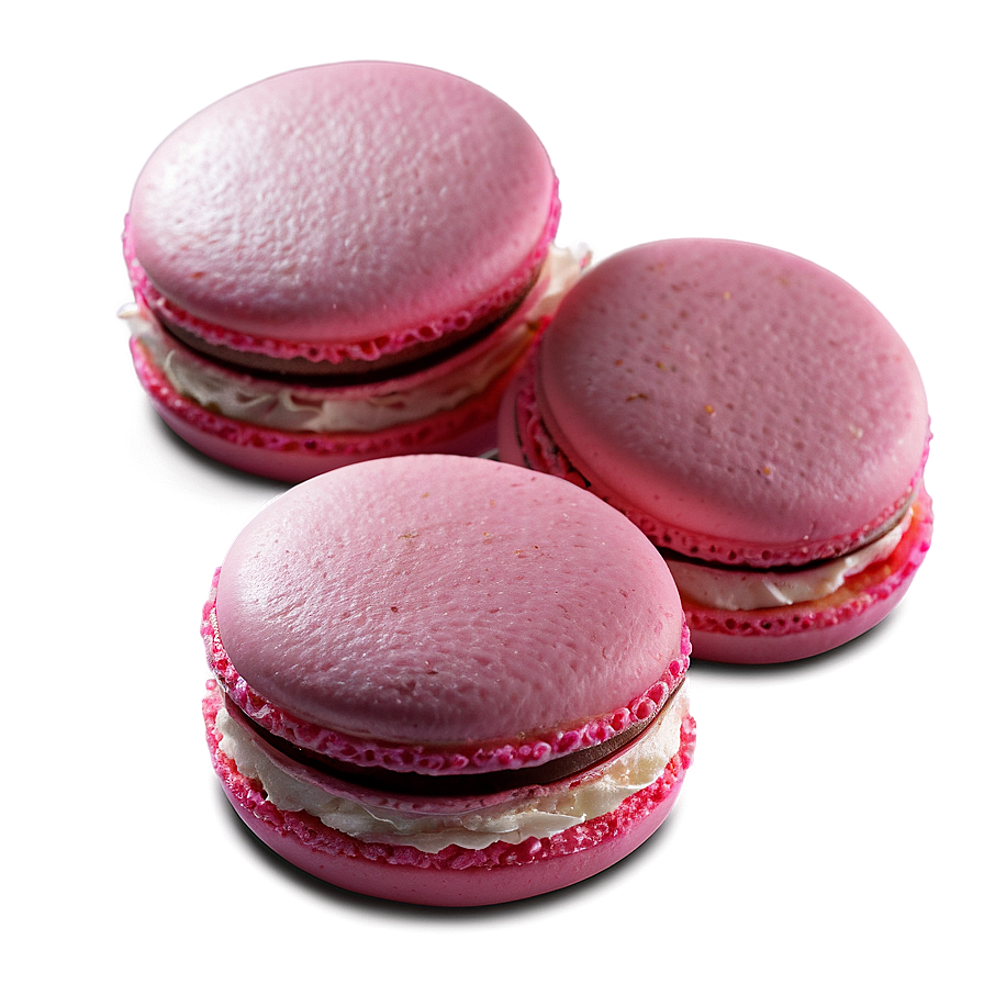 Rose Macaron Png 06122024