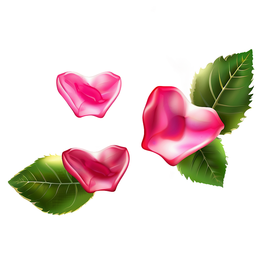 Rose Petals Clipart Png 05252024