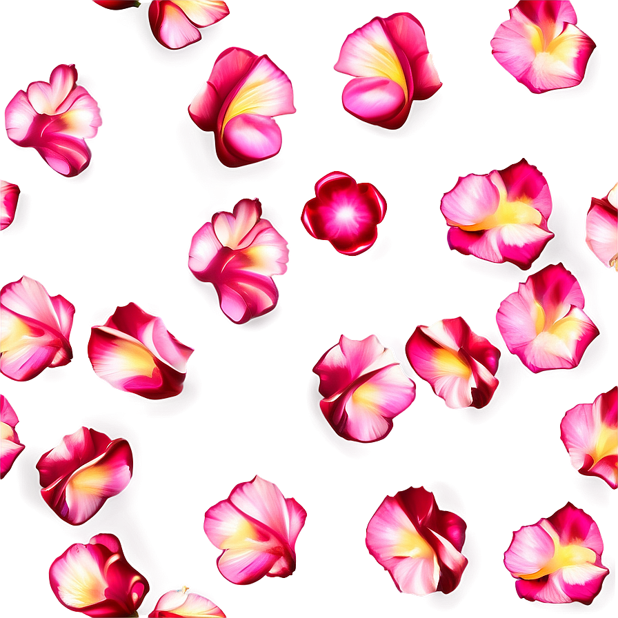 Rose Petals Design Png 05252024