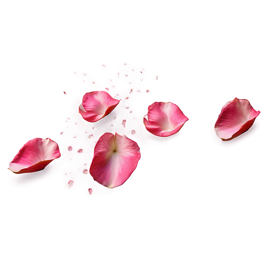 Rose Petals Falling Png Rtu