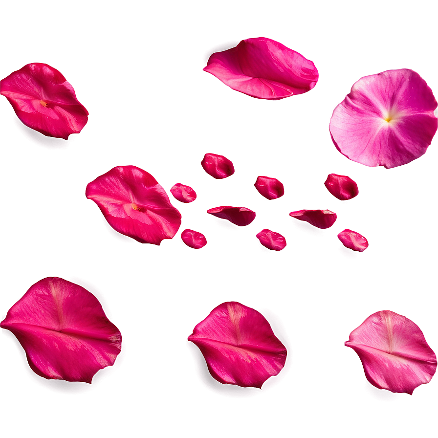 Rose Petals Floating Png 90