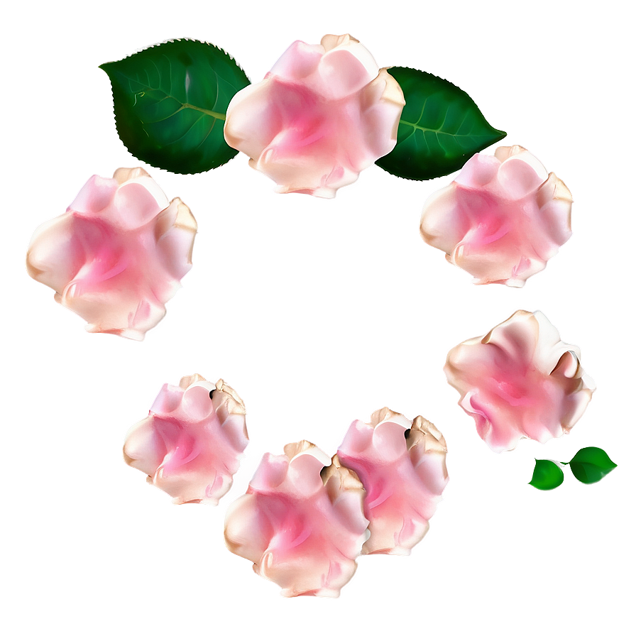 Rose Petals Frame Png Xpj17