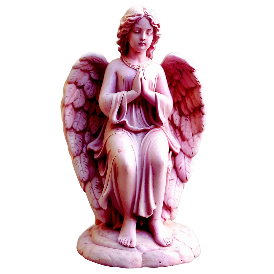 Rose Quartz Angel Statue Png 32