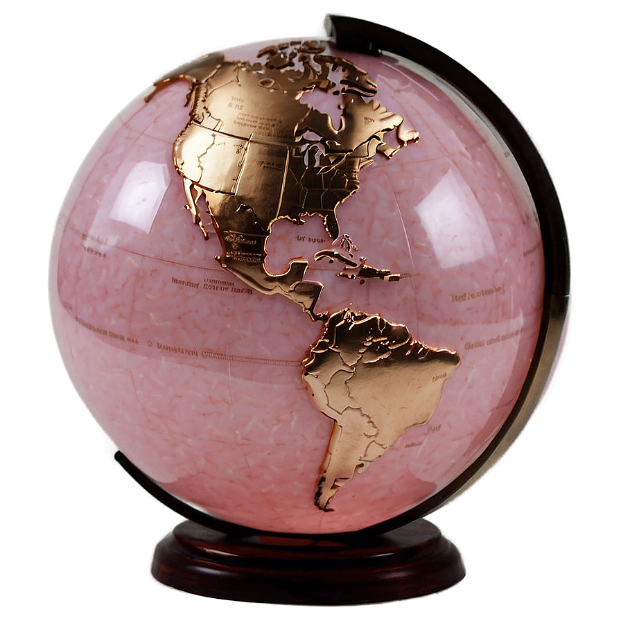 Rose Quartz Desktop Globe Png 06272024