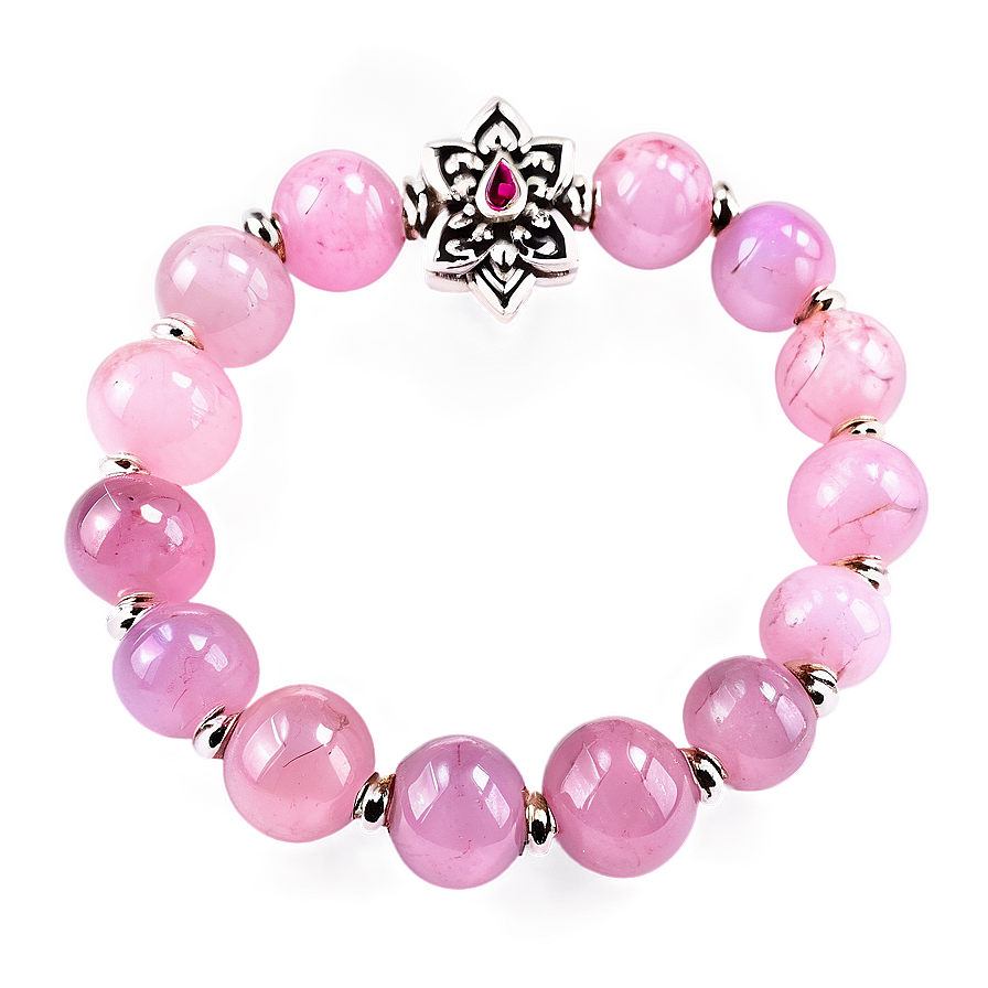 Rose Quartz Healing Bracelet Png Sqx