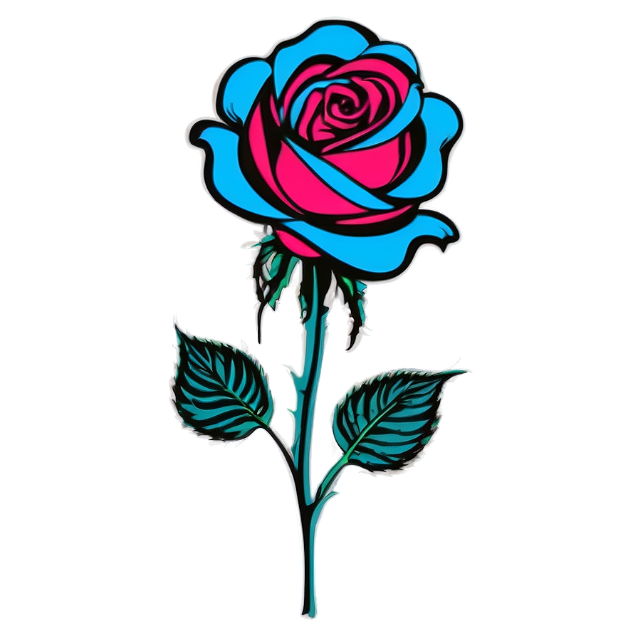 Rose Vector Decal Png Vjd