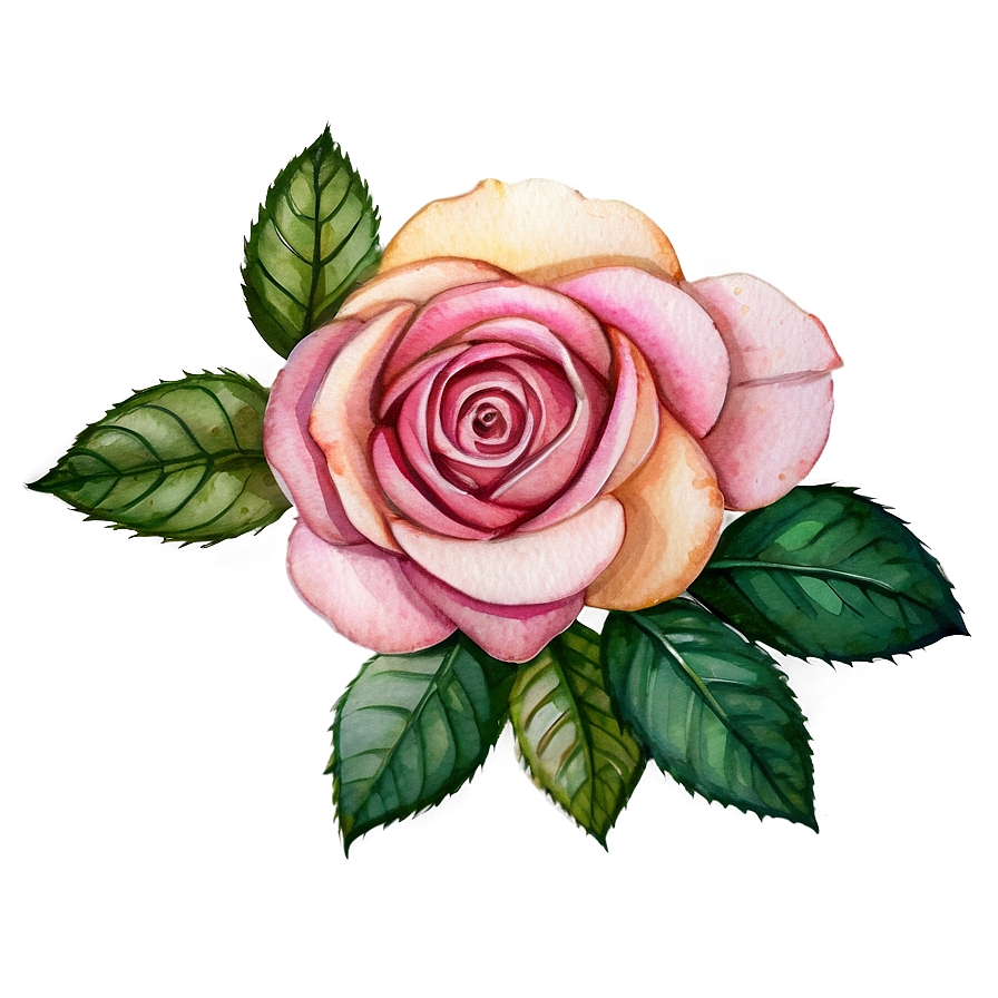 Rose Watercolor Png Ykw