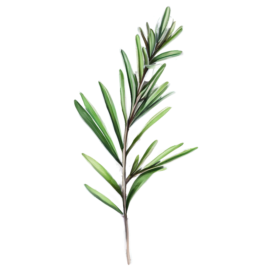 Rosemary Floral Watercolor Png Jrc