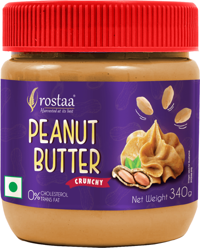 Rostaa Crunchy Peanut Butter Jar