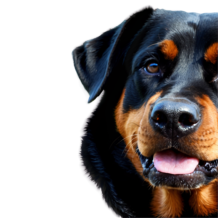 Rottweiler Dog Head Png 75