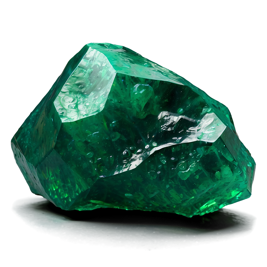 Rough Emerald Stone Png 06122024