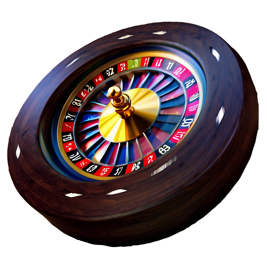 Roulette Wheel Blurred Motion Png 13