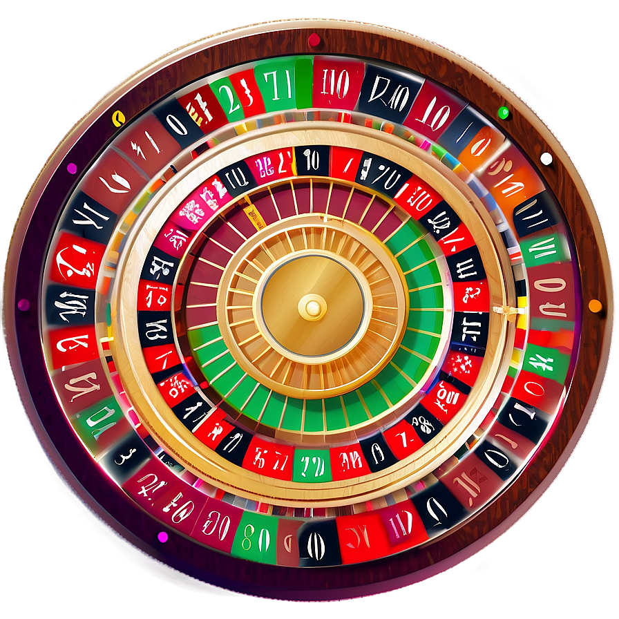 Roulette Wheel Classic Design Png 06202024