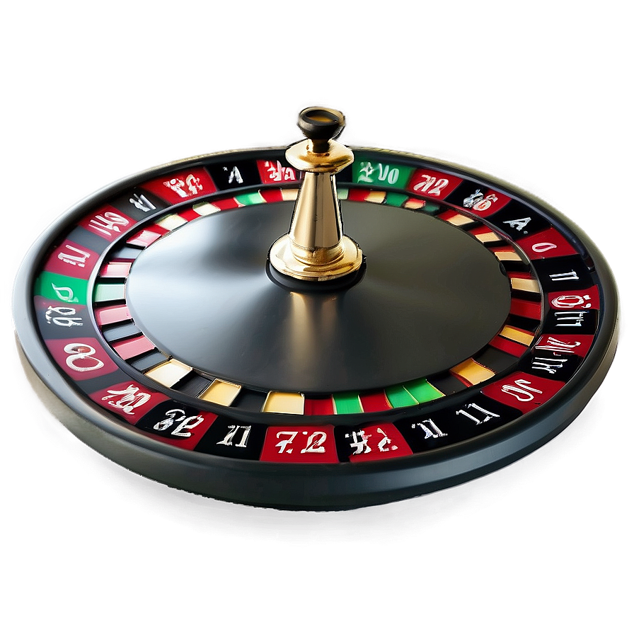 Roulette Wheel Festive Decor Png 06212024