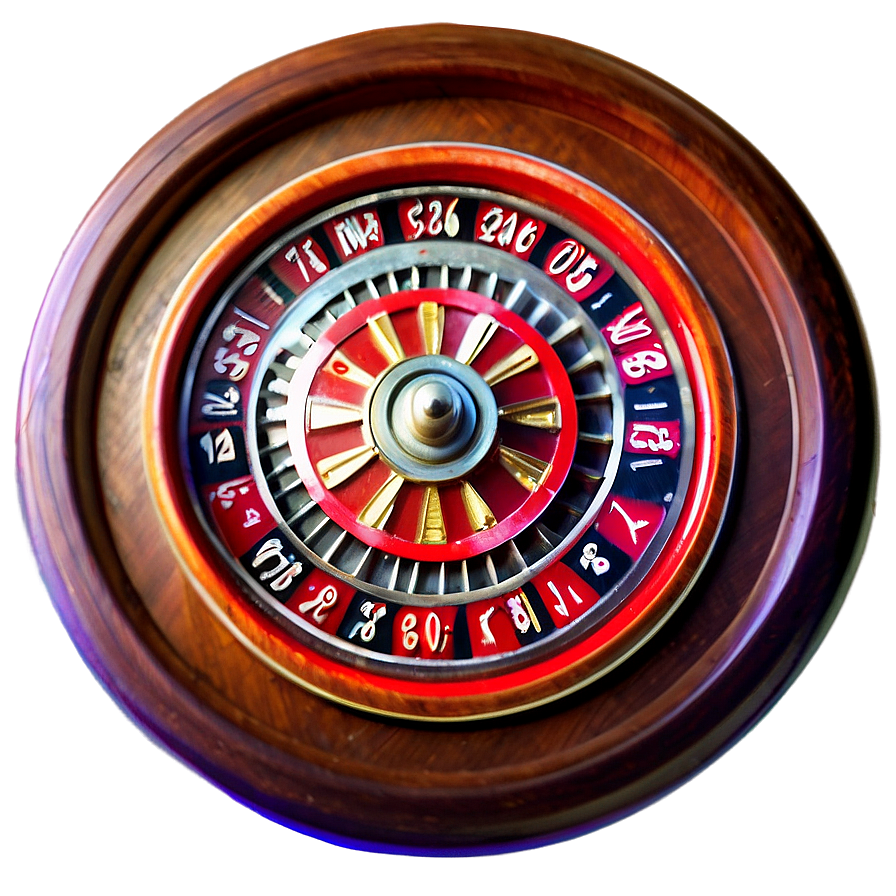 Roulette Wheel Matte Effect Png 06212024