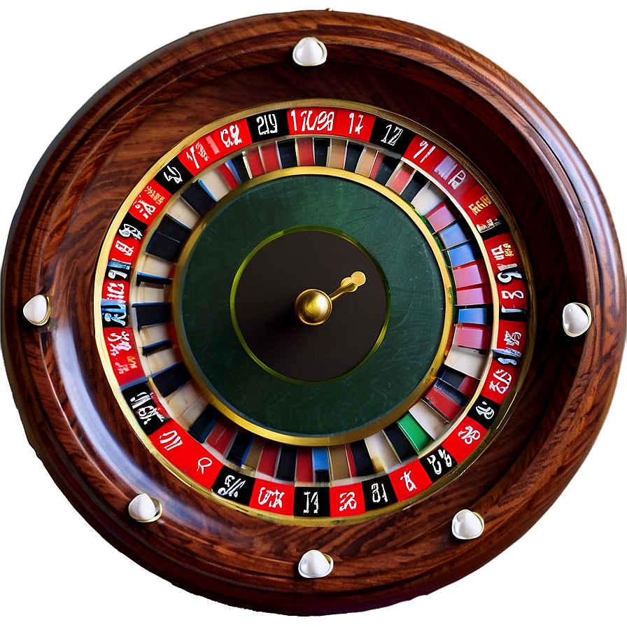 Roulette Wheel With Reflection Png Agv