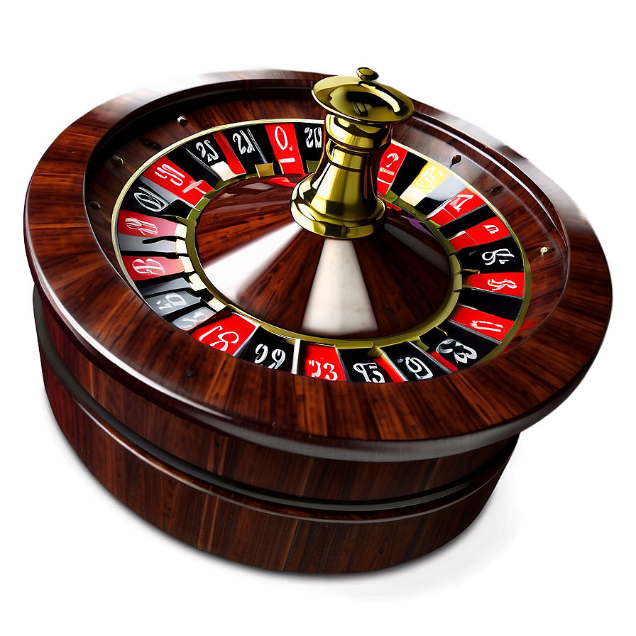 Roulette Wheel With Shadow Png 06212024