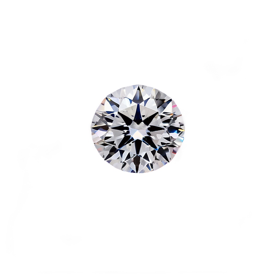 Round Diamond Brilliance Png 06282024