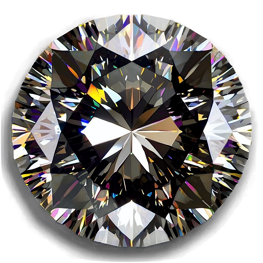 Round Diamond Brilliance Png Fyg8