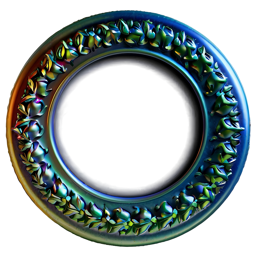 Round Frame Design Png Kbf