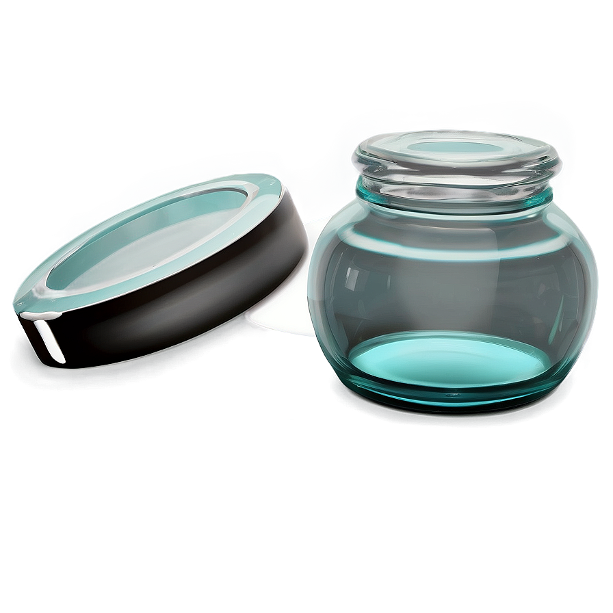 Round Glass Jar Png 83