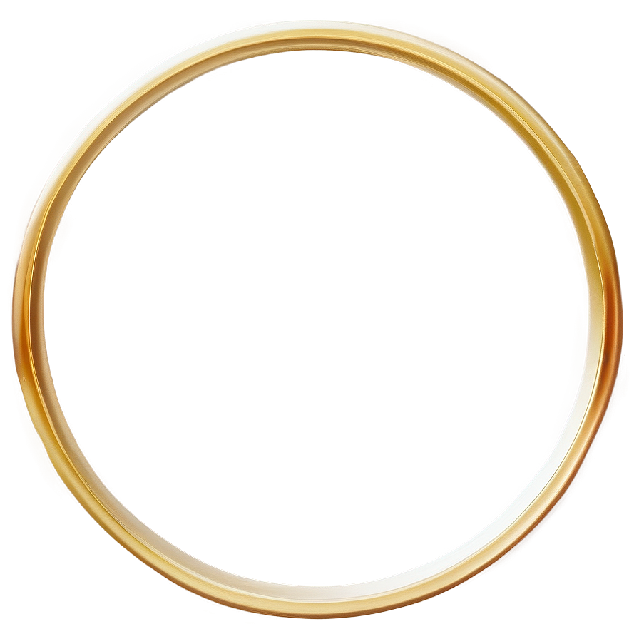 Round Gold Circle Frame Png 41