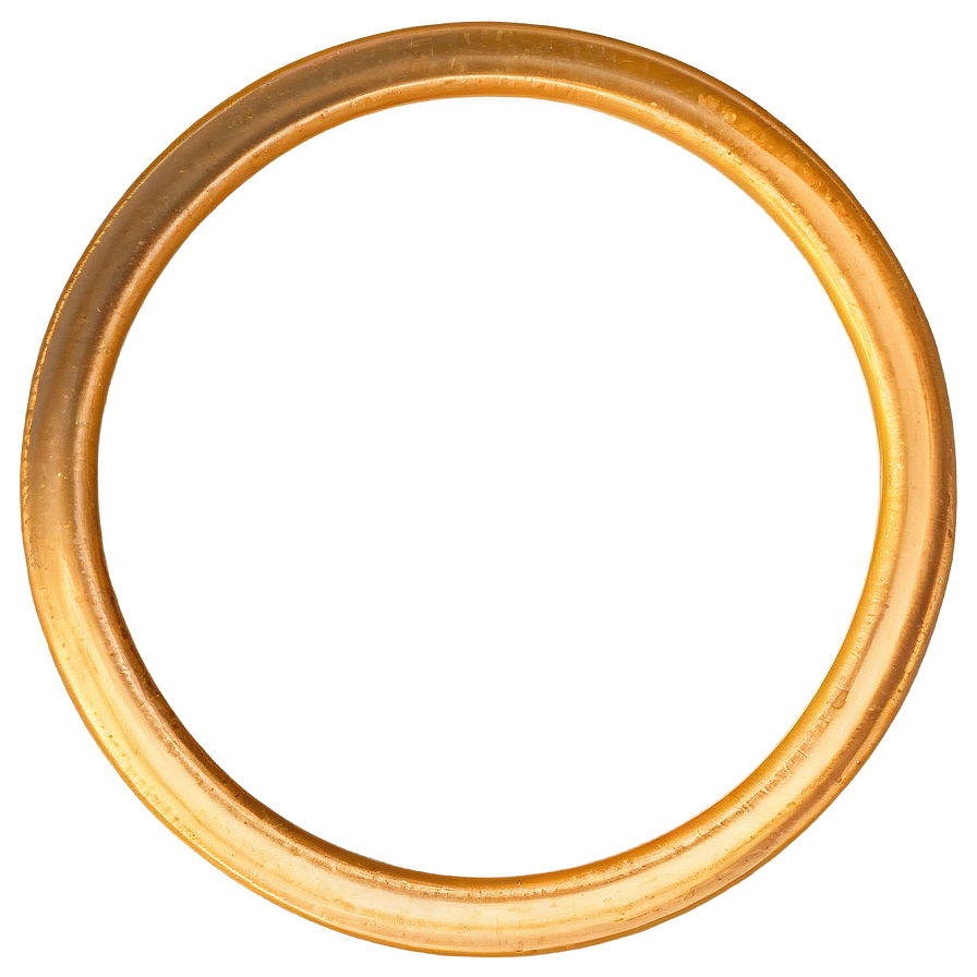 Round Gold Circle Frame Png Fpo