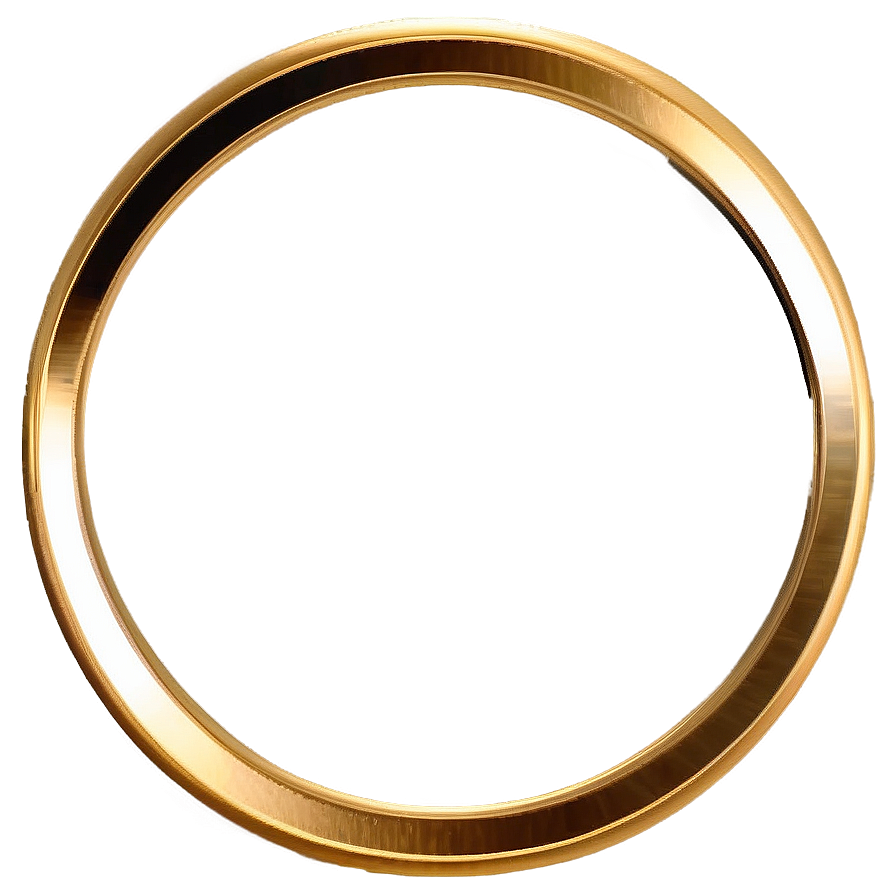 Round Gold Frame Png 80