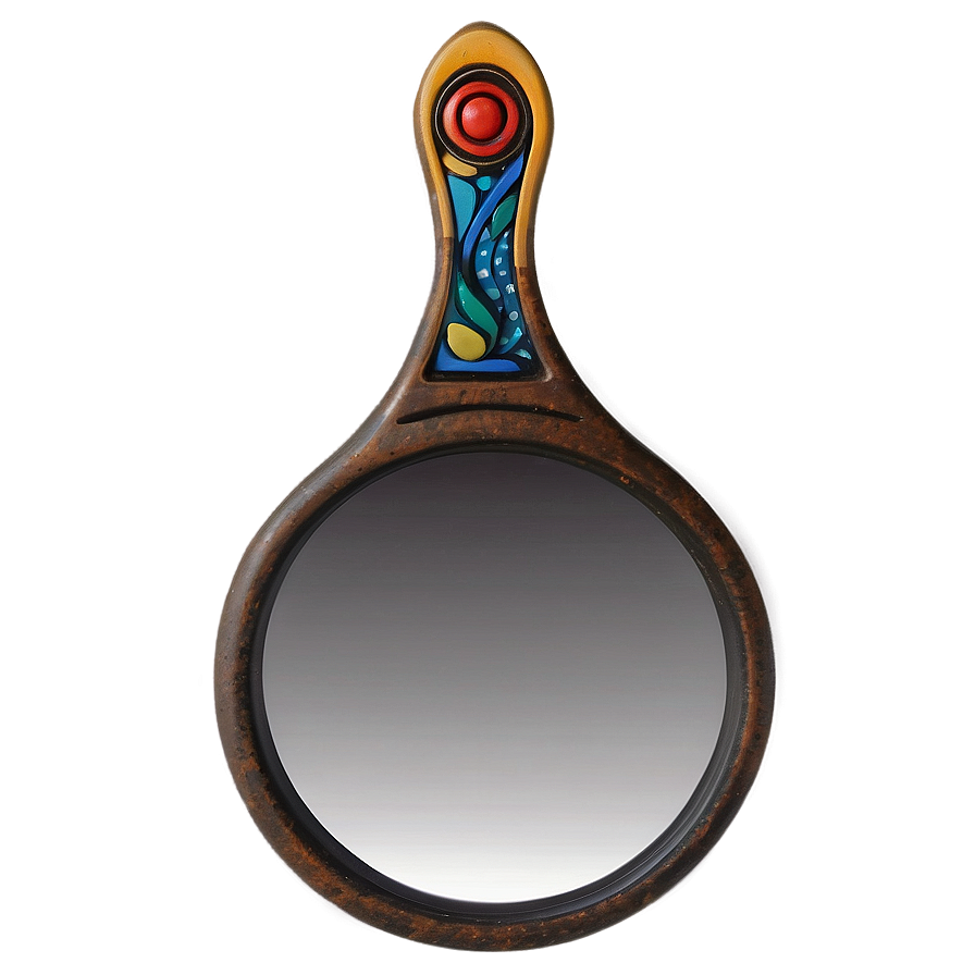 Round Hand Mirror Png Lxg