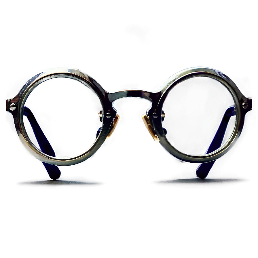 Round Metal Glasses Png Lqa65