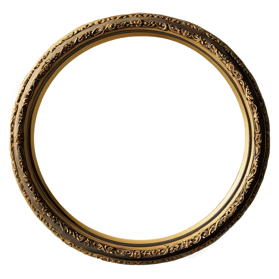 Round Ornate Frame Png Dly