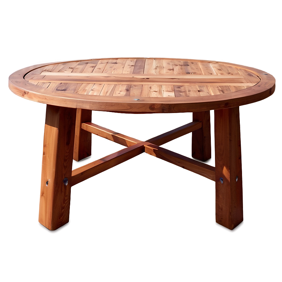 Round Patio Table Exterior Png Pwb1