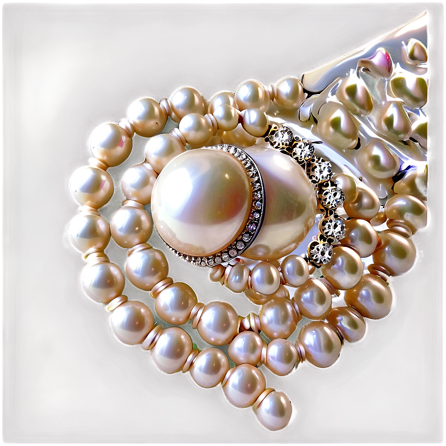 Round Pearl Png Qou